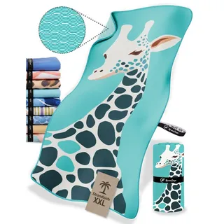 NirvanaShape Strandtuch Reise Handtuch Strandtuch XXL - Strandhandtuch, Mikrofaser Badetuch