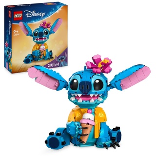 LEGO ǀ Disney Stitch, Bau- und Spielset für Kinder, Figur mit Eiswaffel, Spielzeug, kreatives Set zum Bauen, ideales Geschenk für Mädchen, Jung...