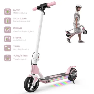 isinwheel S7/S4/MiniSpider Elektroroller für Kinder und Jugendliche (Höhenverstellbar)