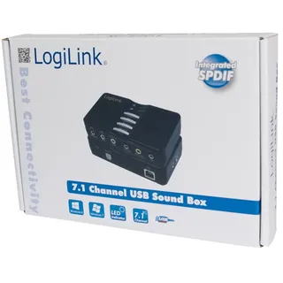 Logilink USB Sound Box Dolby 7.1 8-Channel 7.1 Kanäle