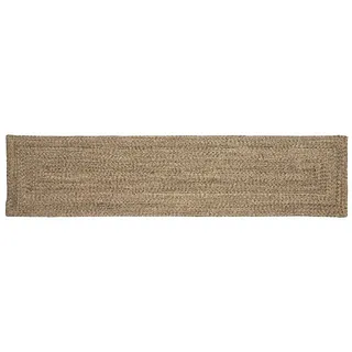 vidaXL Bereichsteppich Braun 60 x 200 cm Jute 42010488