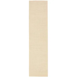 Snapstyle Sisal Natur Läufer Teppich 100 x 100 cm Chrom