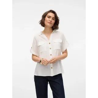Vero Moda VMBUMPY S/S Shirt Weiß L