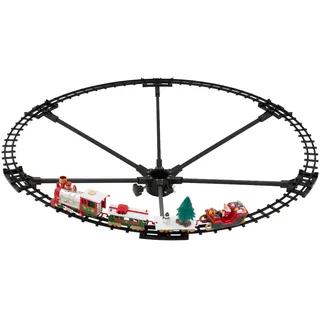 ECD Germany Weihnachtszug Set Ø87,5 cm mehrfarbig