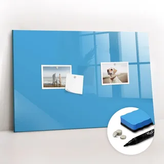 Tulup Magnettafel 60 x 40 cm Blau