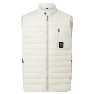 Belstaff Herren Steppweste Chassis silver birch : S Größe: S - Beige - S