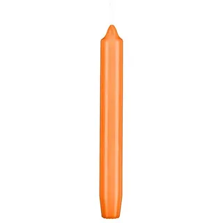 Leuchterkerzen Tafelkerze 200 x 25 mm orange 12 St.