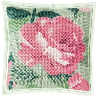 Rico Design Filzkissen zum Besticken, Rose, 42x42cm