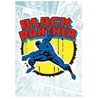 Komar Marvel Wandtattoo Black Panther  (50 x 70 cm)