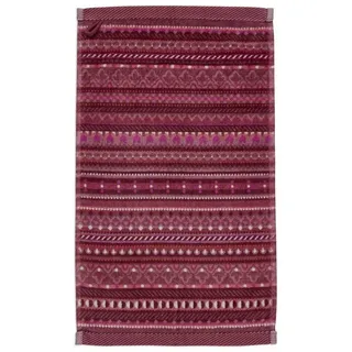 Pip Studio Geometric Print Gästehandtuch 30 x 50 cm pink
