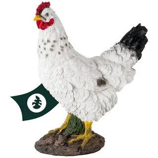 VERDOBA Gartenfigur Hühner, Hähne, Küken Gartenfiguren - wetterfeste Huhn Deko für draußen