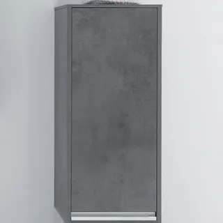 Pelipal Serie 6040 (Solitaire) Wandschrank 33,3 x 17 x 70 cm mit 1 Drehtür Anschlag rechts OKT053017-R-F1720-K444-AN-PG1, Badmöbel,