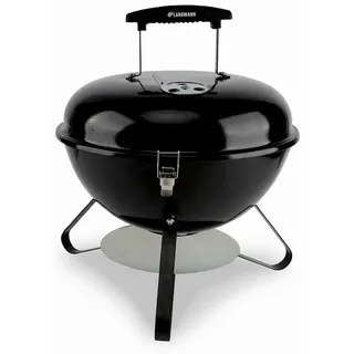 Landmann Kugelgrill Landmann, Schwarz, Metall, Kunststoff, 36x38x36 cm, Grills & Outdoor-Küchen, Holzkohlegrills