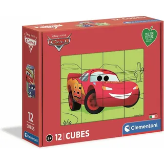 Clementoni Würfel Puzzle Cars g (12 Teile)