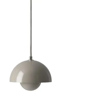 &Tradition - FlowerPot Pendelleuchte VP10, grau-beige