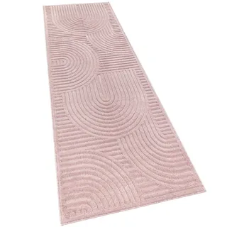Paco Home Outdoorteppich, Pink, Textil, Rechteckig, 60x100 cm, strapazierfähig, für Fußbodenheizung geeignet, Teppiche & Böden, Teppiche, Outdoorteppiche