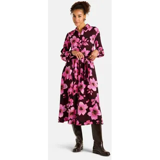Hemdblusenkleid LIEBLINGSSTÜCK "IhanaL", Damen, Gr. 42, EURO-Größen, pink (394p1, fig), 100% Viscose, Kleider, aus Viskose