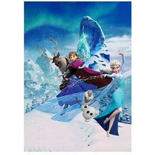 Komar Disney Edition 4 Fototapete Frozen Elsas Magic  (4 -tlg., B x H: 200 x 280 cm, Vlies)