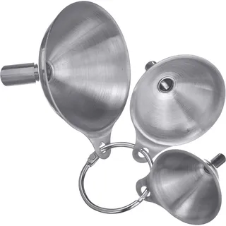Westmark Trichter-Set Mini 3-teilig Edelstahl