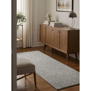 Bt Carpet Wolly 2 Teppichläufer 80 x 300 cm Grau
