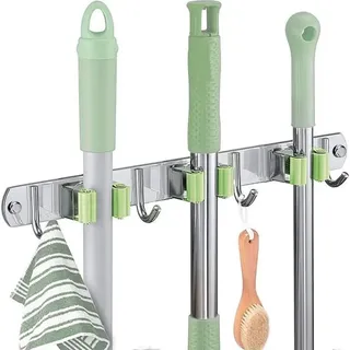 Wandregal – Edelstahl – Grün – Geeignet Für Küche, Garten, Garage – 1 Stück