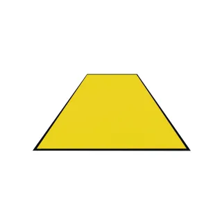 Schmutzfangmatte Colorstar, lemon, waschbar, glatter Rücken 7460150200150-C13 , Maße (B x T): 150 x 200 cm