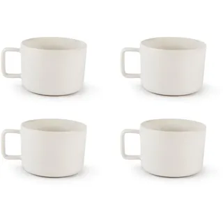 Excelsa Jumbo Tasse 0,4 l Weiß 4 St.