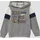 Sweatshirt mit Print Grau Melange 104/110