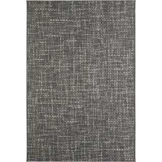 Andiamo Oakland Outdoor-Teppich 133 x 190 cm Anthrazit-Creme