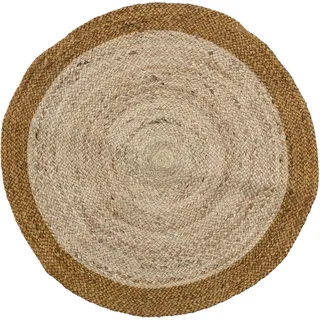 Bloomingville Birk Juteteppich Ø 90 cm Braun