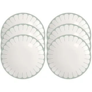 Villeroy & Boch Frühstücksteller 21,2 cm grün 6er Set