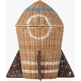 Bloomingville Space Aufbewahrungskorb H 35 cm Rattan natur beige