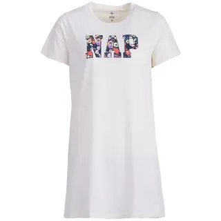 zeitlos Nachthemd Nap Young Fashion Kurzarm Sommer weiß M