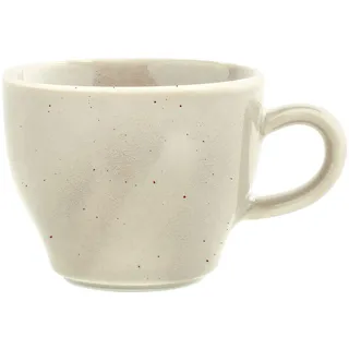 KAHLA 1T5125A93024W Homestyle Cappuccinotasse Italiano 0,18 l natural cotton cremefarbenes Geschirr aus Porzellan mit Steingut- und Keramiklook dickwandige Kaffeetasse dicke Tasse 180 ml rund beige