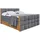 Boxspringbett 200 200 Dunkelgrau