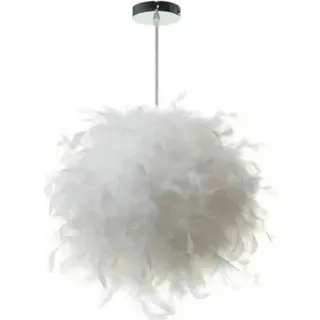 Moderne Deckenleuchte, Heller Kronleuchter Für Das Wohnzimmer, Dekorative Deckenlampe Mit Hängenden Federn.