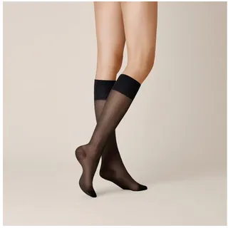 Kunert Super Control 40 Kniestrümpfe Damen 1 Paar Schwarz 35-38