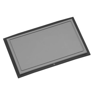WMF Schneidebrett Touch 1879506100, Kunststoff, 32 x 20 cm, schwarz / grau, mit Saftrille