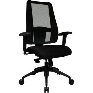 Bürostuhl TOPSTAR "Lady Sitness Deluxe" Stühle schwarz (schwarz, schwarz) Bürodrehstuhl Drehstühle Stühle