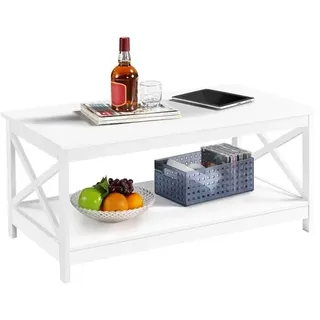 Couchtisch Sofatisch Wohnzimmertisch Kafffeetisch Beistelltisch Tisch mit Ablage