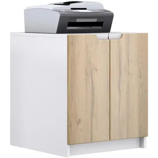Vladon Logan Aktenschrank 51 x 60,5 x 54 cm braun