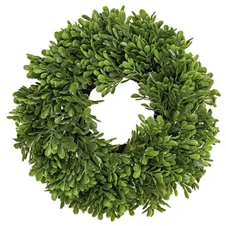 Fink Adventskranz FINK Kranz Buchs - grün - D. 40cm grün
