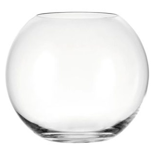 Leonardo Vase 019009 Boccia, Glas, Kugelvase, Tischvase, rund, Höhe 17,5 cm