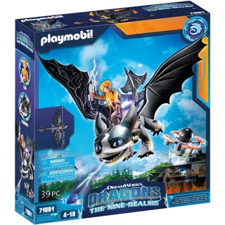 Playmobil Dragons The Nine Realms - Thunder & Tom 71081