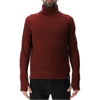 UYN Confident 2nd-Layer langarm Funktionsshirt mit Rollkragen Herren R741 - cordovan XXL