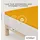 Baumwolle 90 x 190 - 100 x 220 cm yellow deep