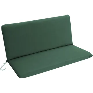 DEGAMO Bankauflage 98 x 88 x 5 cm dunkelgrün 1 St.