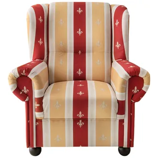 Ohrensessel Torello Rot Mikrofaser