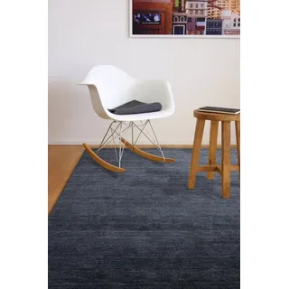 floor factory Wollteppich Gabbeh Teppich Karma, quadratisch, Höhe: 15 mm, 100% Schurwolle grau quadratisch | 200 cm x 200 cm x 15 mm