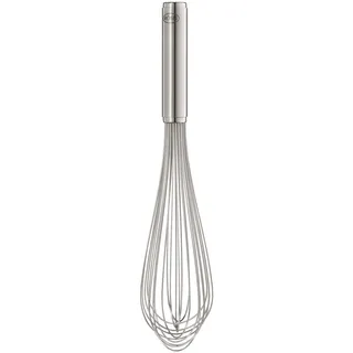 RÖSLE Schlagbesen Classic, hochwertiges Rührgerät mit stabilem Rundgriff, Gastronomie, Edelstahl 18/10, spülmaschinengeeignet, Länge 30 cm